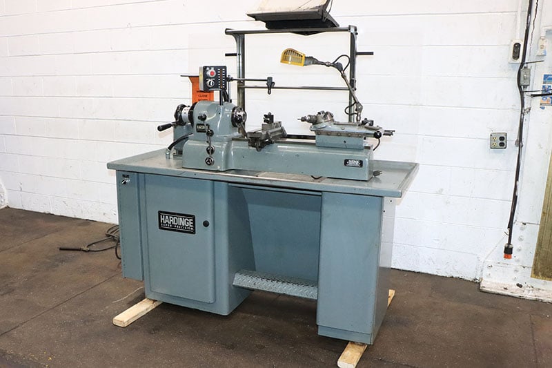 9" Hardinge #DSM-59, second operation lathe, variable speed, 5C collet closer, 230-3500 RPM, 1987 - Image 3