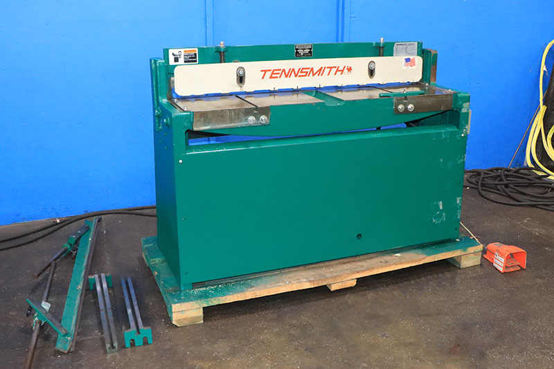 16 gauge x 4.3' Tennsmith #H52, hydraulic shear, 52-1/4" cutting length, 30" Back Gauge, 60 SPM, 2 support - Image 2