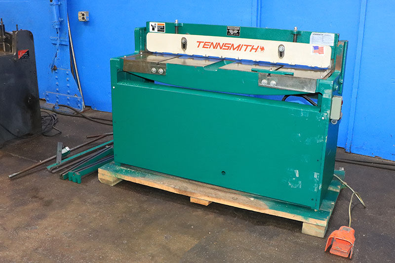 16 gauge x 4.3' Tennsmith #H52, hydraulic shear, 52-1/4" cutting length, 30" Back Gauge, 60 SPM, 2 support - Image 3