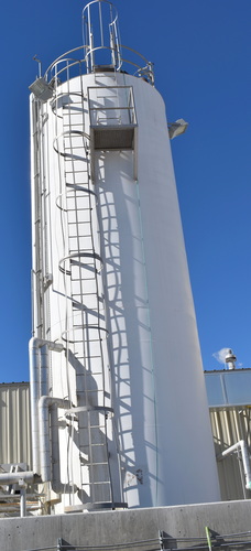 20,000 gallon JBF, Vertical Stainless Steel Insulated Silo, 120" diameter x 35' straight side, 150 psig @ - Image 3