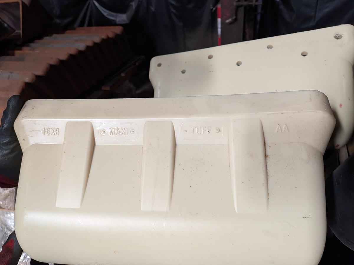 Maxi-Lift #Maxi-Tuff-AA, Cast Nylon Elevator Buckets, 16" x 8", 300 total buckets - Image 2
