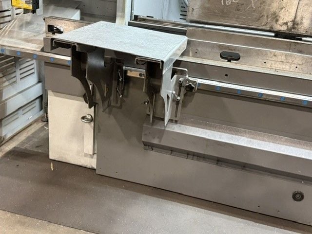 163 Ton, Bystronic #XACT-SMART-160/3100, CNC Press Brake, 122" bed length, 96" between housings, 11.8" - Image 4