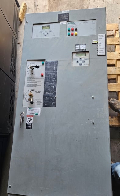 400 Amp. Asco 7000 Series ATS-EQ2, 4 Pole, 480/277 Volts, $3.3k - Image 1