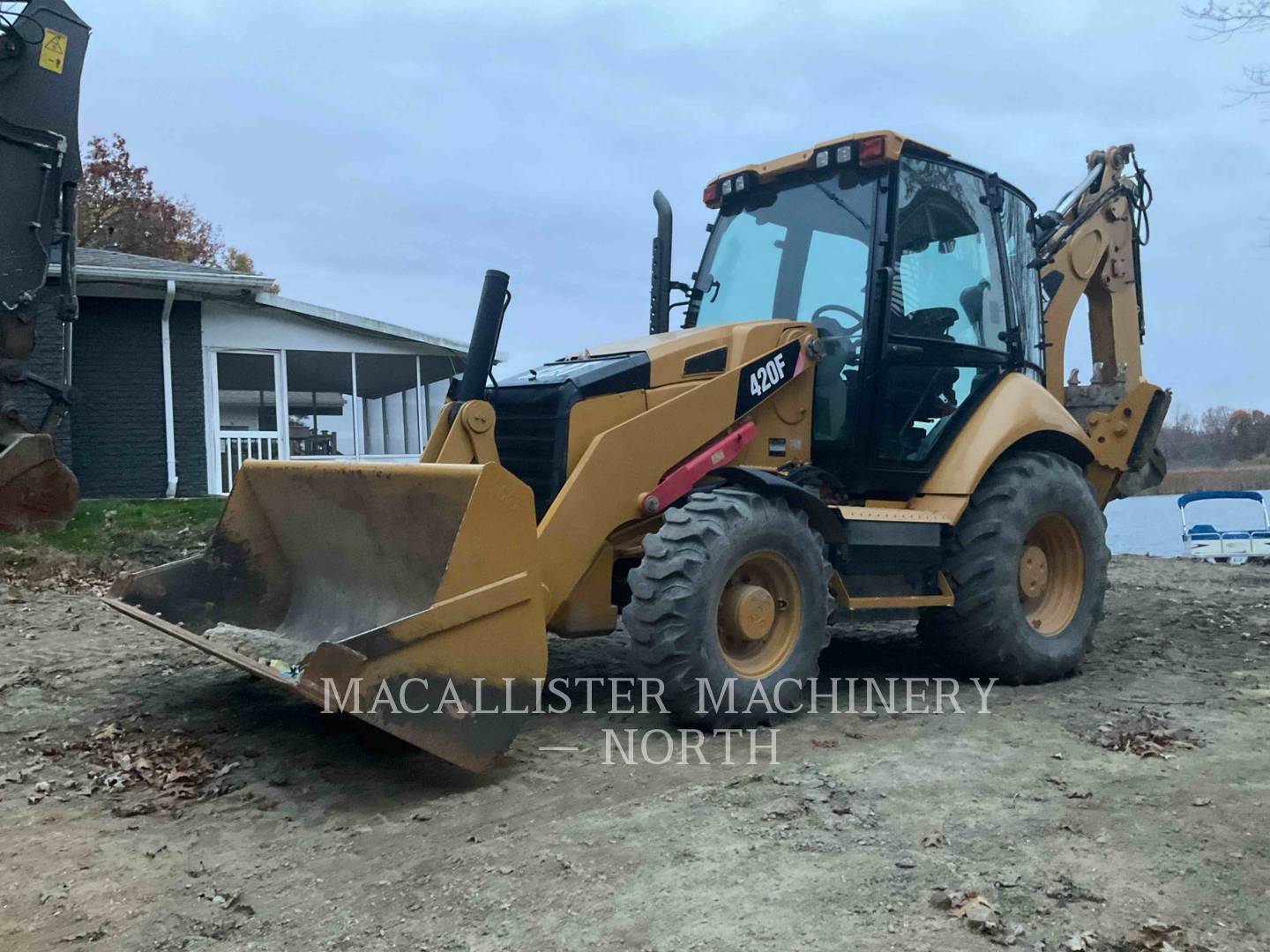Cat 420F A, Backhoe Loader, 3210 hours, S/N: SKR02250, 2013 - Image 1
