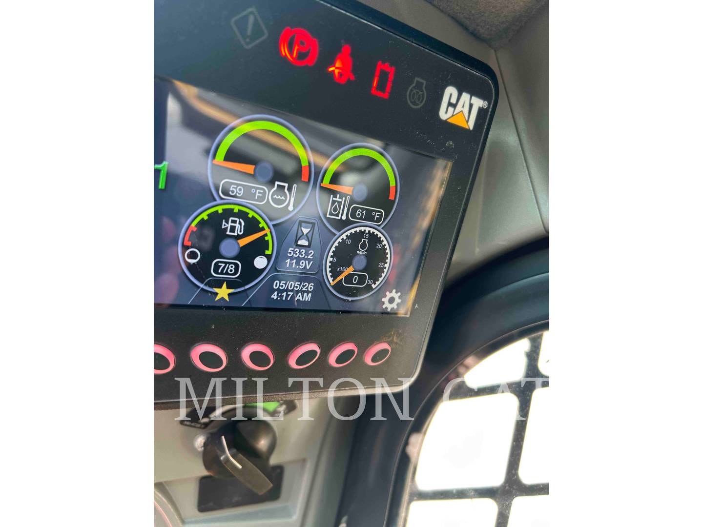 Cat 236D3, Skid Steer Loader, 533 hours, S/N: KXL01749C, 2022 - Image 7