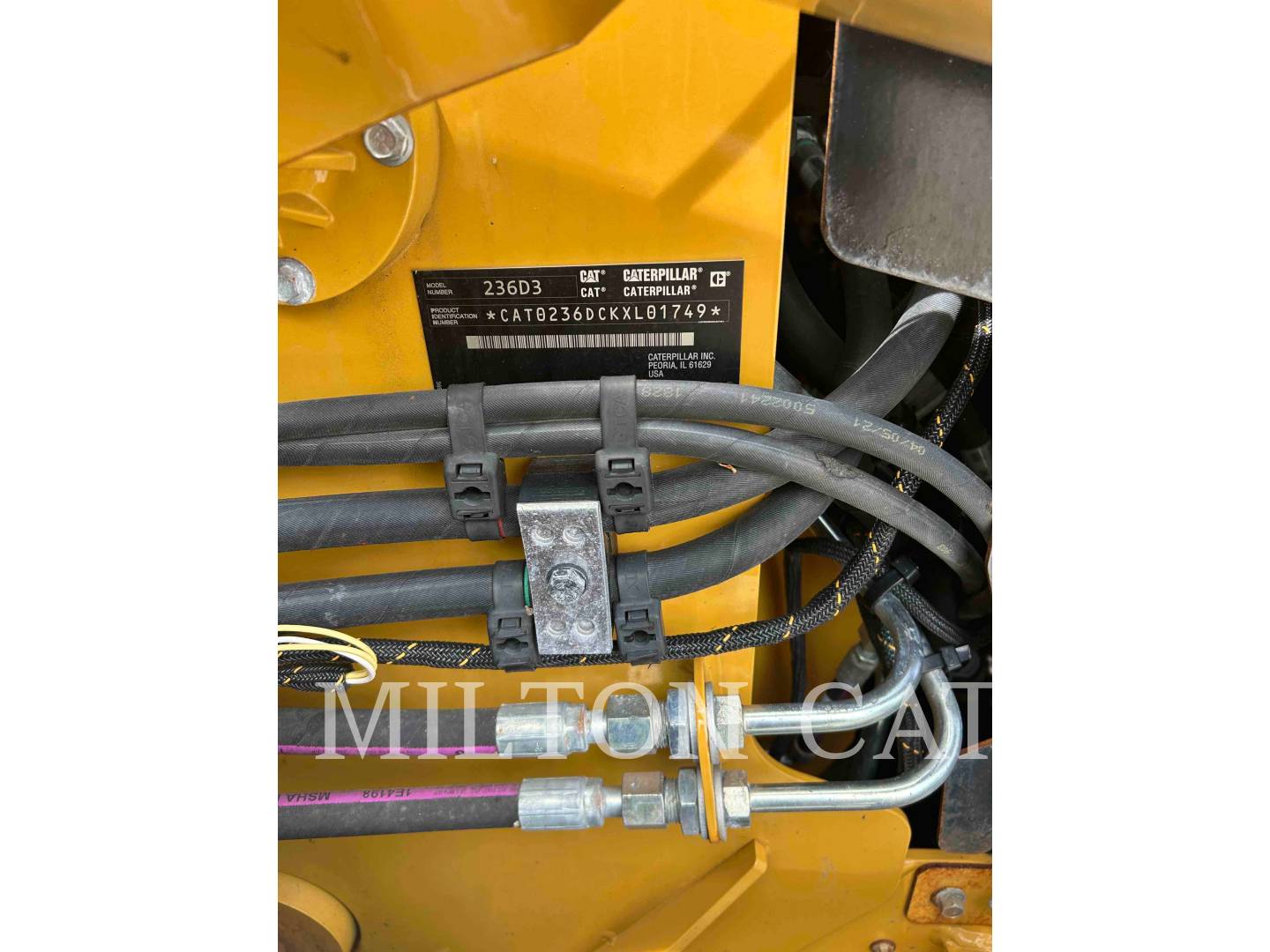 Cat 236D3, Skid Steer Loader, 533 hours, S/N: KXL01749C, 2022 - Image 8
