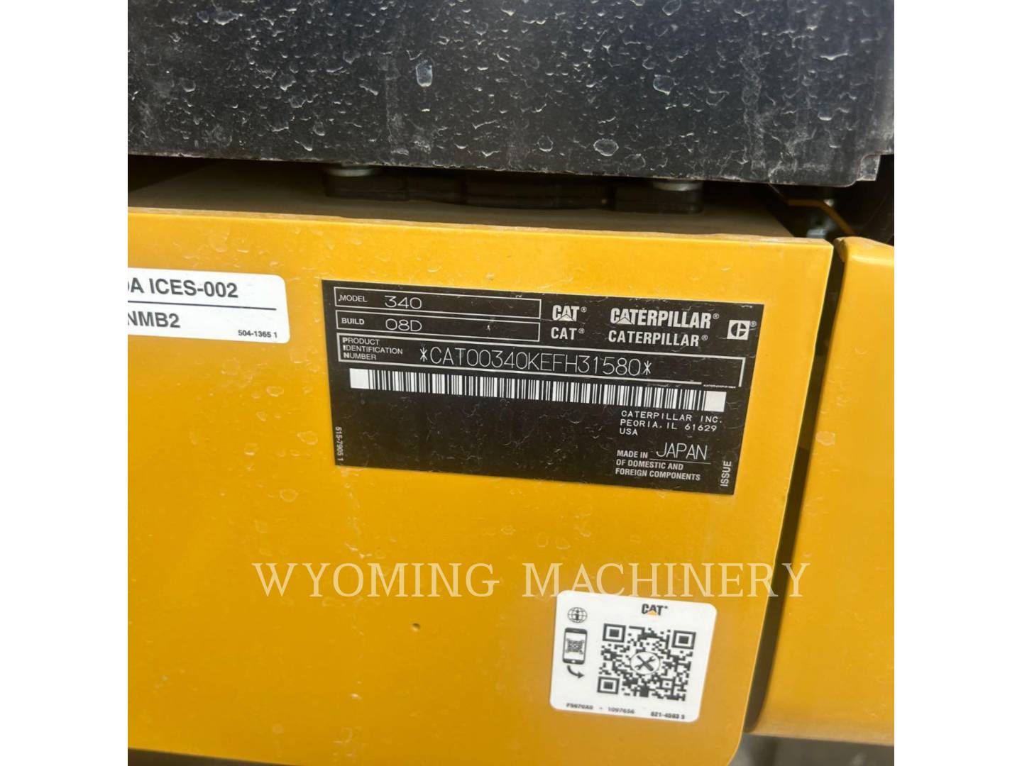 Caterpillar 340, 12 hours, S/N: EFH31580, 2026 - Image 6