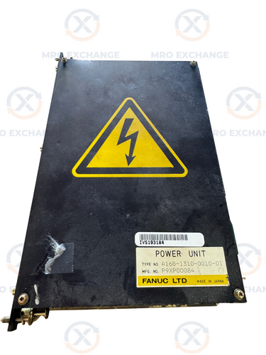Fanuc A16B-1310-0010-01 Power Unit 200/220/250V AC Untested Surplus - Image 1