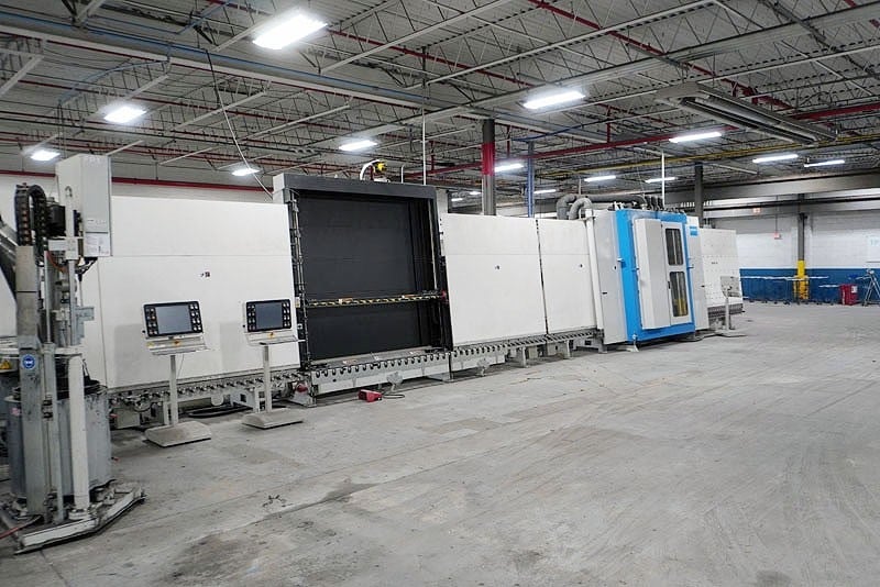 Glaston (Glaston) #Vario-IG, Glass Line w/ TPS Spacer Robot & Secondary Sealer, 2.36" max thickness, 90.5" x - Image 1