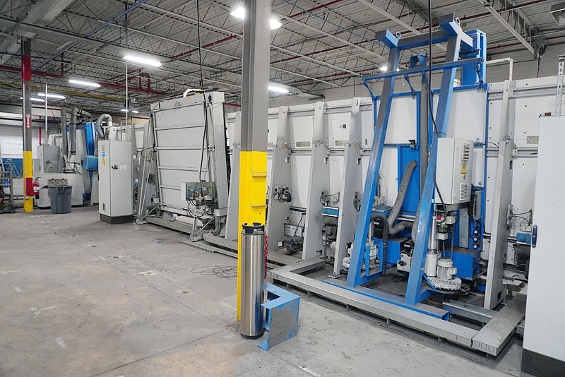 Glaston (Glaston) #Vario-IG, Glass Line w/ TPS Spacer Robot & Secondary Sealer, 2.36" max thickness, 90.5" x - Image 7
