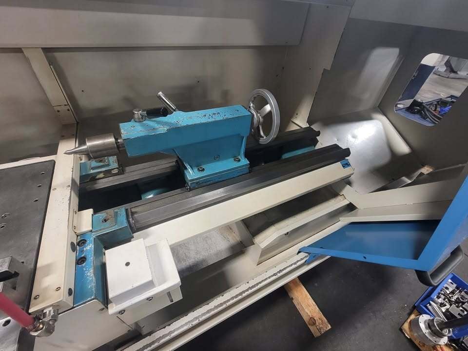 Clausing Metosa #CNC1560, CNC Lathe, 15.7" swing, 60" centers, 8.259" socs, 10" 3-jaw chuck, 10 HP, 3000 RPM - Image 7
