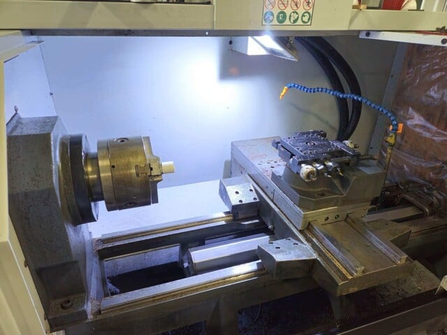 Haas #TL-1, CNC Lathe, 20" swing, 30" centers, 16" turning diameter, 8" chuck, 12 HP, 2000 RPM, 4-station - Image 3