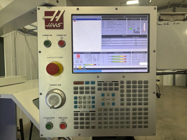 Haas #TL-1, CNC Lathe, 20" swing, 30" centers, 16" turning diameter, 8" chuck, 12 HP, 2000 RPM, 4-station - Image 5