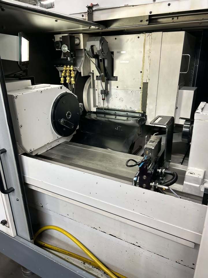 12.9" x 25.6" Okuma #GP-26T, CNC Cylindrical Grinder, 12.59" X, 25.59" Z, 20 HP, 24" diameter x 2.9" wide - Image 8