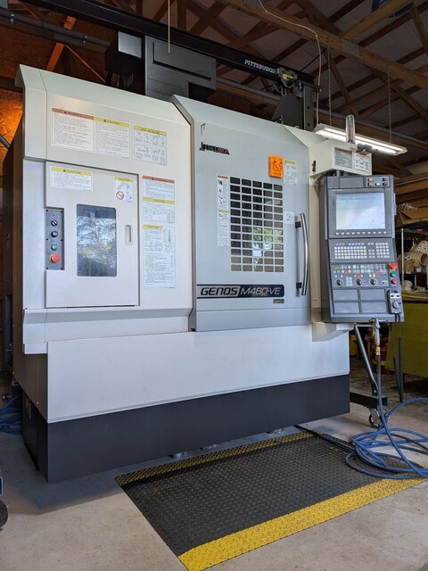 Okuma #Genos-M460-VE, Vertical CNC Machining Center, 30" X, 18.1" Y, 18.1" Z, 39.37" x 18.11" table, 30 HP - Image 2