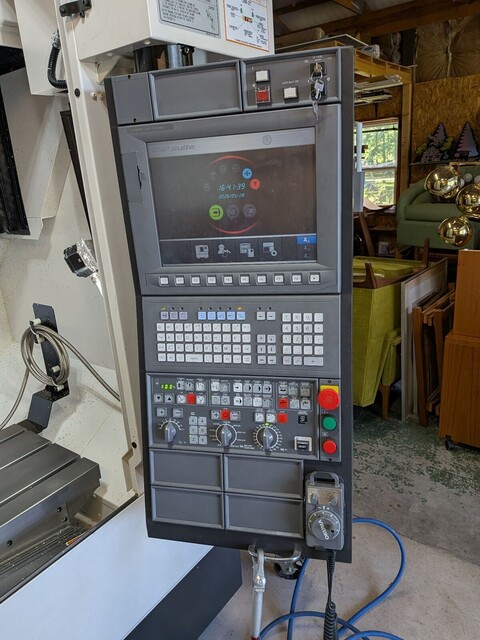 Okuma #Genos-M460-VE, Vertical CNC Machining Center, 30" X, 18.1" Y, 18.1" Z, 39.37" x 18.11" table, 30 HP - Image 3
