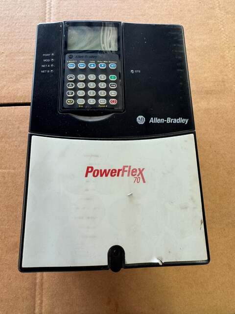 7.5 HP Allen-Bradley #20AD011A3AYNANC0, PowerFlex 70, AC Drive, 480 Volts, 3 phase - Image 1