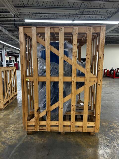 300 HP 1200 RPM TECO Westinghouse #VSTP3006, Frame 5009, TEFC, 460 Volts, Vertical Hollow Shaft, NEW - Image 3
