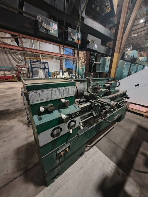 18" x 60" JET-URPE #1860, Engine lathe, 10" chuck, 2" bore, inch/metric thread - Image 1