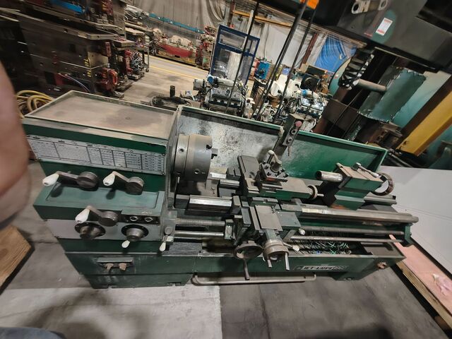 18" x 60" JET-URPE #1860, Engine lathe, 10" chuck, 2" bore, inch/metric thread - Image 2