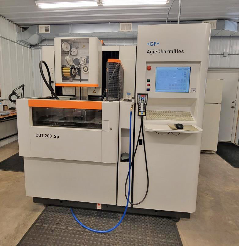 GF AgieCharmilles #CUT-200-SP, 5-Axis Wire Electrical Discharge Machine, 13.8" X, 8.7" Y, 8.7" Z, 6000 hours - Image 1