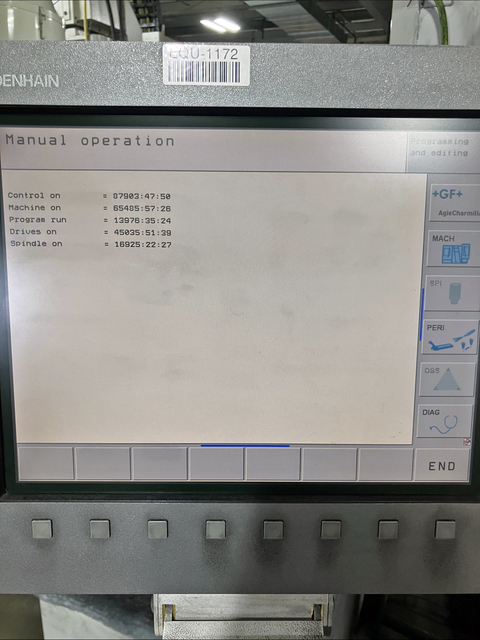 Mikron Mill #HSM-500, high speed vertical machining center, 19.7" X, 17.7" Y, 13.8" Z, 100-30,000 RPM, 16 HP - Image 4
