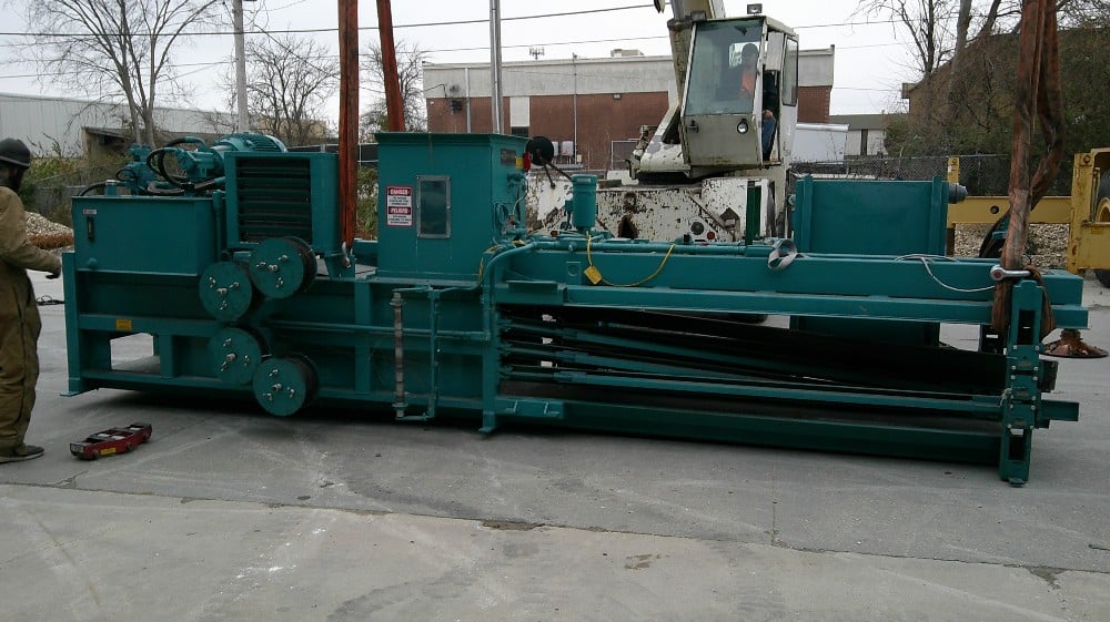 Maren #72T-C-25R, Auto-Tie Baler, 29" x 26" Feed Opening, 25HP - Image 1