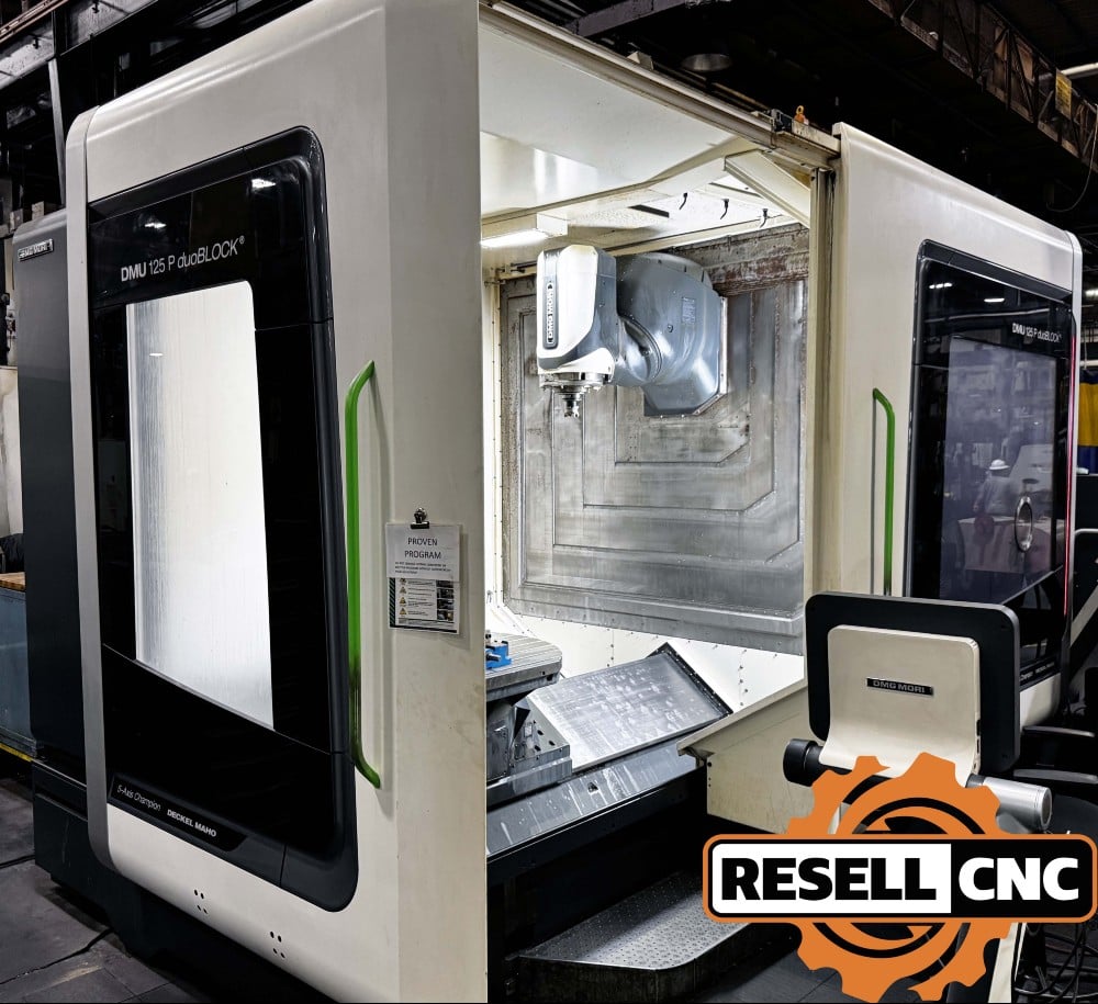 DMG Mori Seiki #DMU-125P-DuoBlock, 5" Axis CNC vertical machining center, 2018 - Image 2