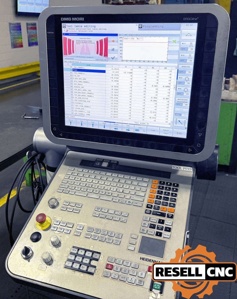 DMG Mori Seiki #DMU-125P-DuoBlock, 5" Axis CNC vertical machining center, 2018 - Image 3