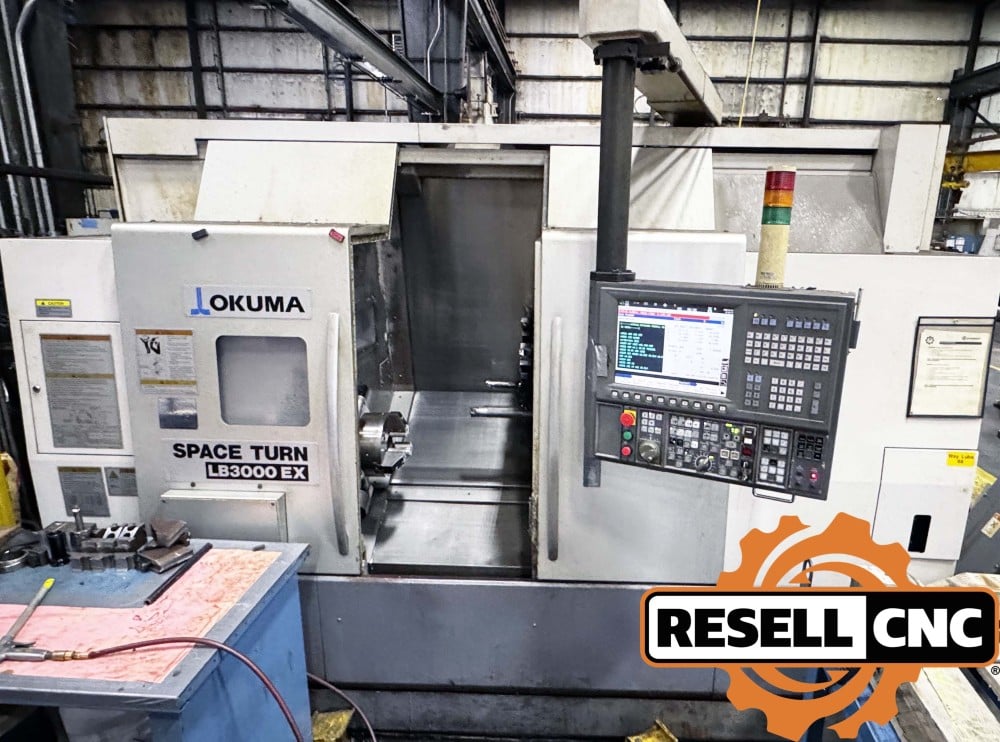 Okuma #LB-3000EX-MY, CNC Turning Center, 22.8" swing, 10" chuck, 2.6" bar, 2011 - Image 1