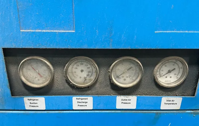 3000 scfm, 100 psig, Hankison #HPRP3000, Refrigerated Compressed Air Dryer, R-404a, 460 V. - Image 1