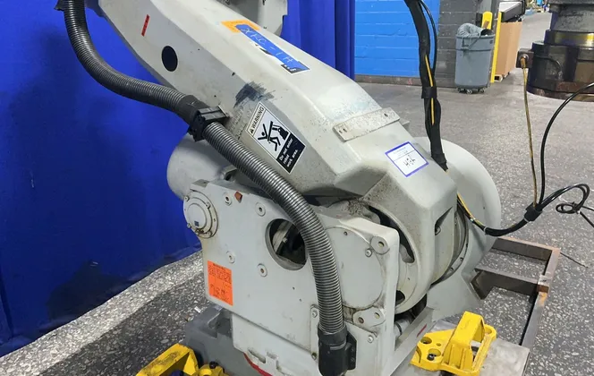 Motoman, UP165, Industrial Robot, YR-UP165-A05, ERCR-UP165-RB10 Controller, 3/50-60/480 V., 2002 - Image 5