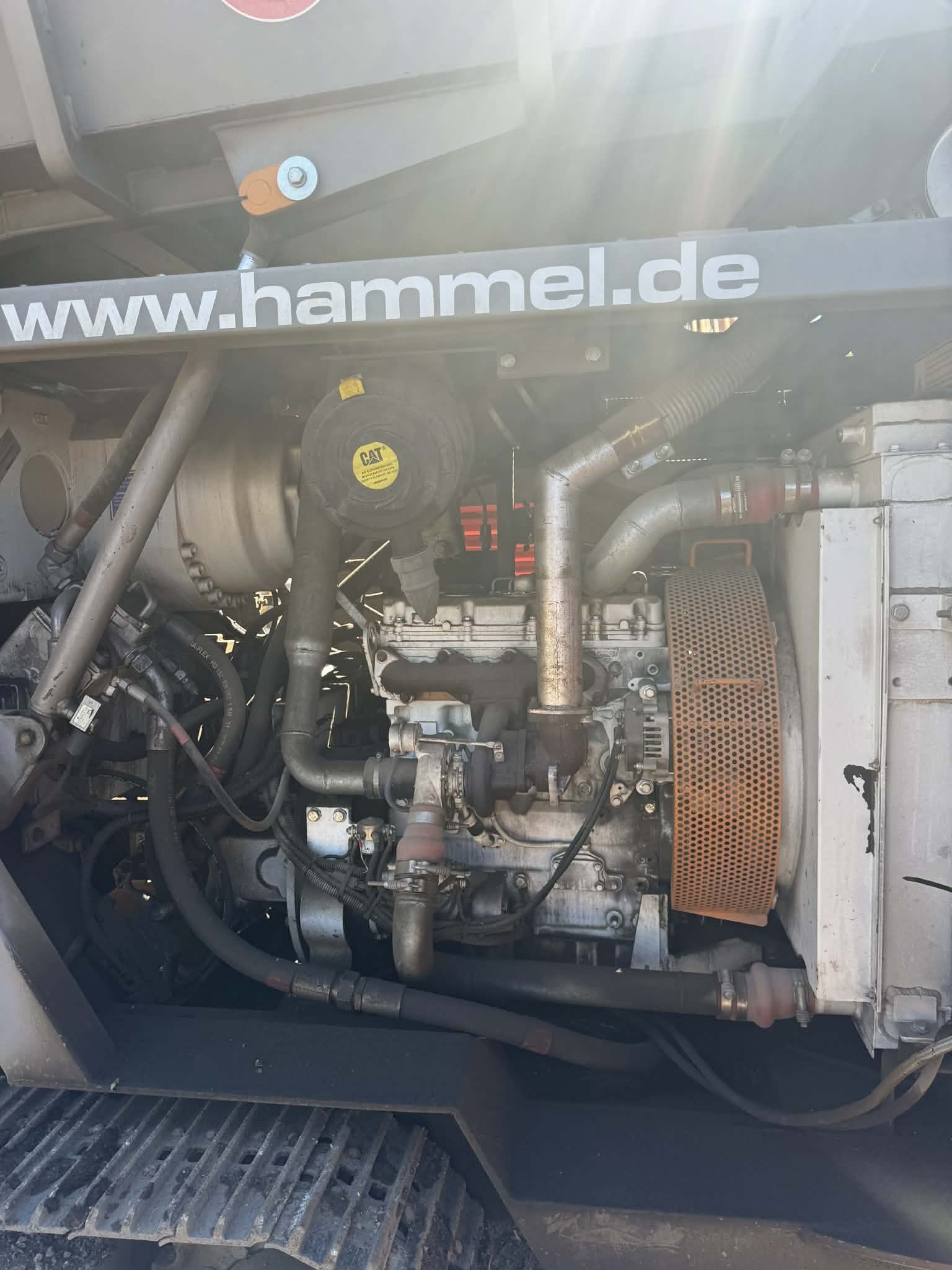 Hammel #VB-450DK, Track-Mounted Dual Shaft Shredder, diesel engine, 175 hours, 2020 - Image 4