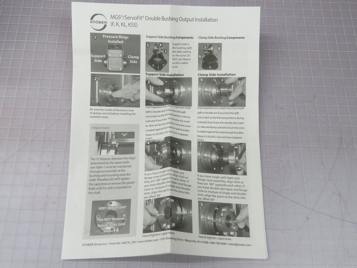 Stober #K203WG0660MT10, Gear Reducer, 660.00 :1 Ratio - Image 6