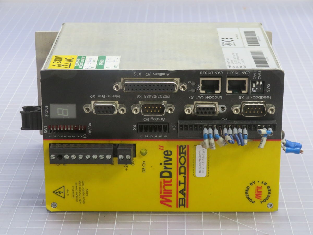 Baldor #MDH2A07TR-RB23, Servo Drive, 7.5 Amps (2 available) - Image 2