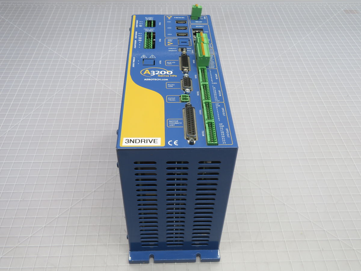 Aerotech #NDRIVEHPE10-IO-MXH, Servo Drive, 5 Amps, 115/230 VAC Input - Image 2