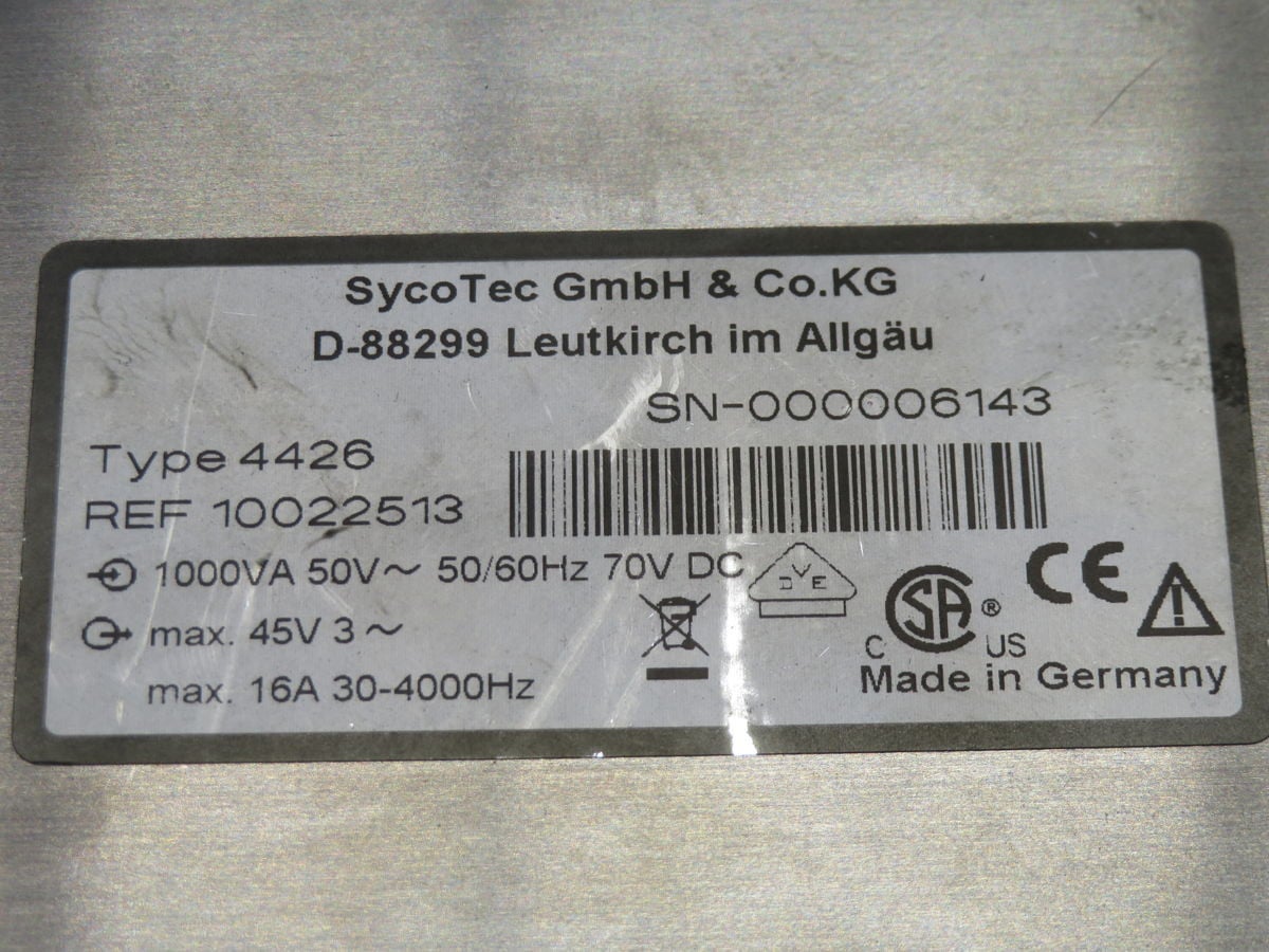 KaVo Dental #10022513, Servo Drive, 1000 VA, 50 VAC Input - Image 2