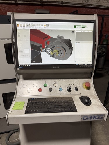 OMCG #31-E10, CNC Wire Bending Machine, Wire Straightener, Decoiler, 2019 - Image 3