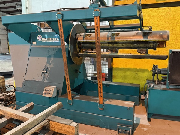 .075" x72" Iowa Precision #SLEAR-2, Cut-To-Length Line, 20,000 lb., 72" coil, 20-24" ID, LR, 20-150 FPM, 2004 - Image 5