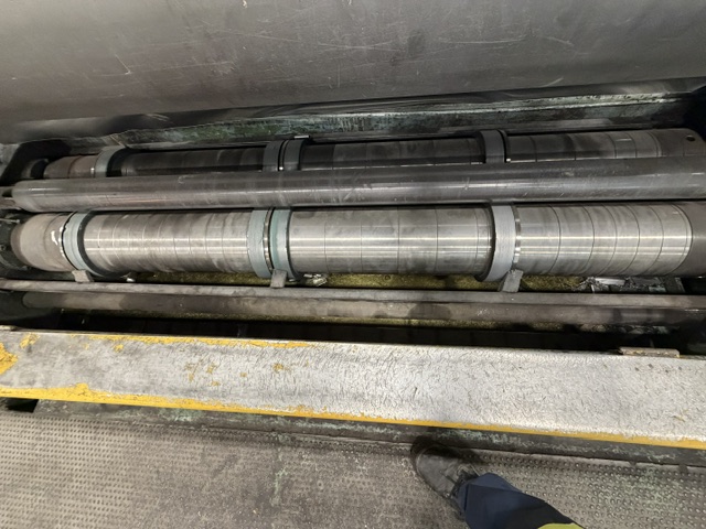 .050" x 72" Stamco, Aluminum Slitting Line, 22,000 lb., 96" outside dimension, 20" ID, RL, upgrades 2017, 1981 - Image 4