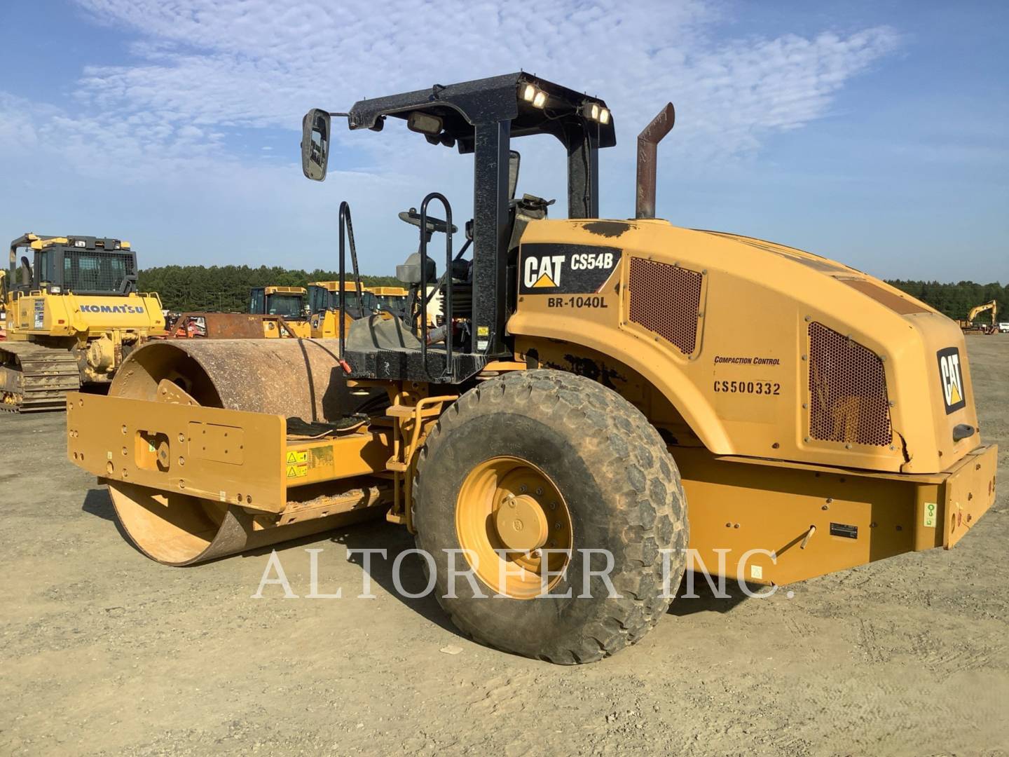 Caterpillar CS54B, 1538 hours, S/N: CS500332, 2016 - Image 4