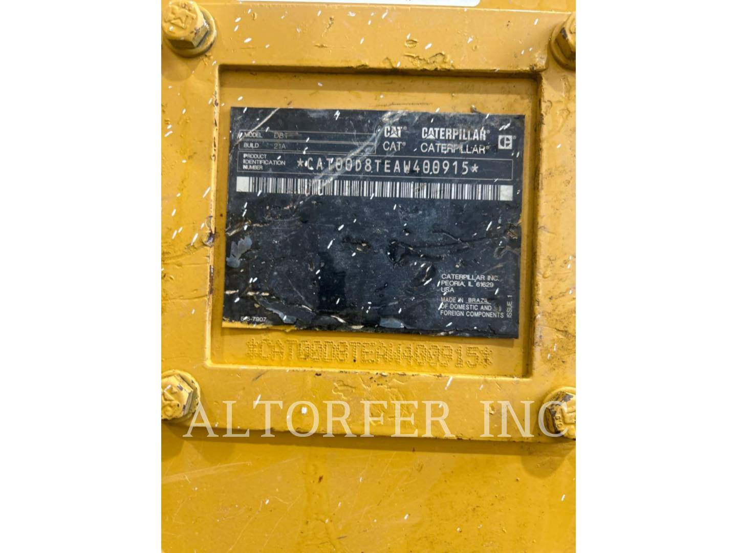Caterpillar D8T, 4071 hours, S/N: AW400915, 2019 - Image 6