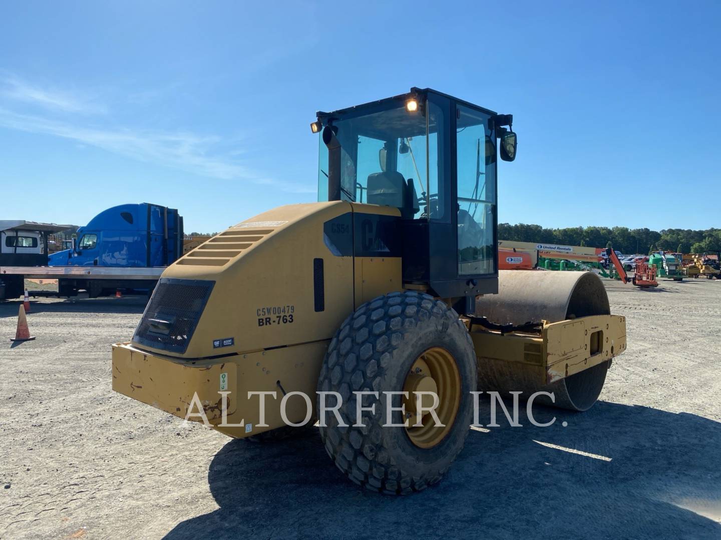 Caterpillar CS54, 3790 hours, S/N: C5W00479, 2011 - Image 3