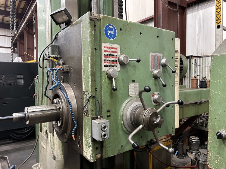 5" Wotan, table type horizontal boring mill, 1982 - Image 2