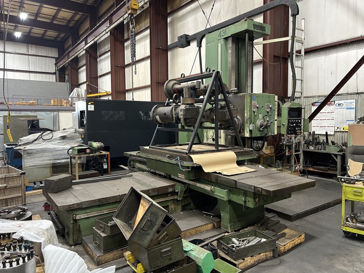 5" Wotan, table type horizontal boring mill, 1982 - Image 4