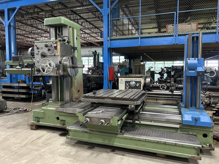 4" Tos #W100A, table type horizontal boring mill, 1994 - Image 1