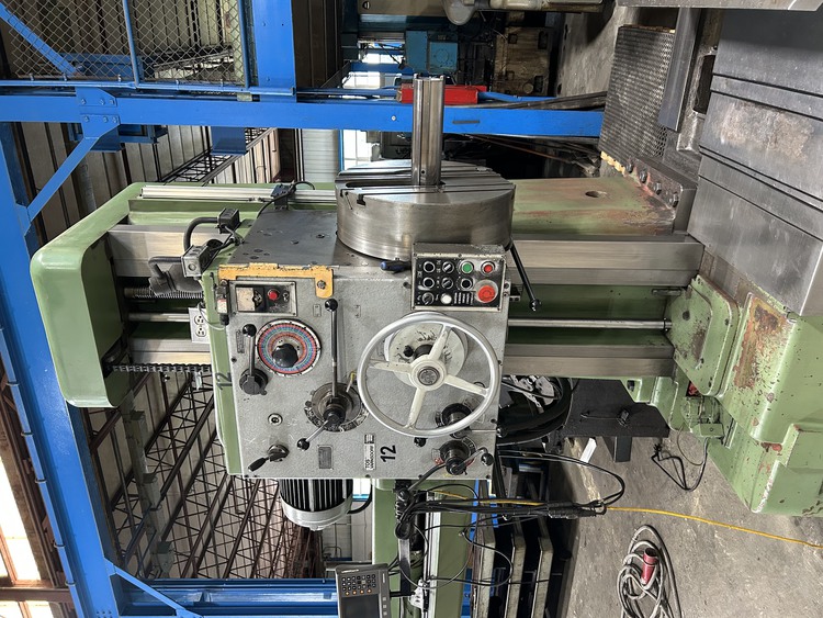 4" Tos #W100A, table type horizontal boring mill, 1994 - Image 3