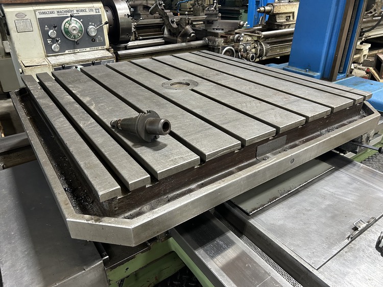 4" Tos #W100A, table type horizontal boring mill, 1994 - Image 4