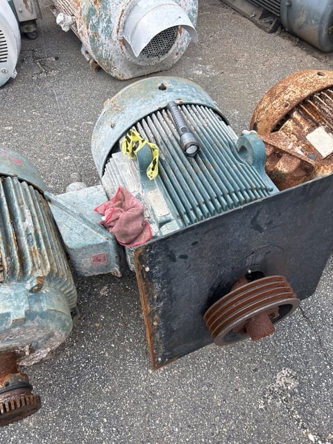 100 HP 1800 RPM RPM, Frame 405T, TEFC, 460 Volts - Image 1