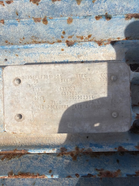 75 HP 1185 RPM Toshiba, Frame 405T, TEFC, 460 Volts (4 Available) - Image 3